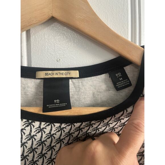 Scotch & Soda palm tree tshirt size med - Picture 2 of 7